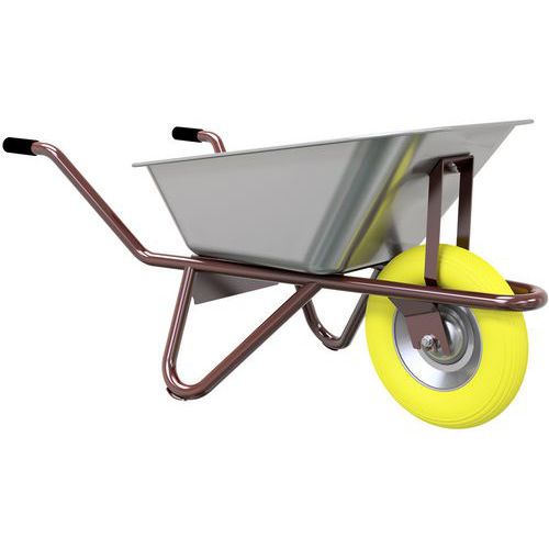 Brouette avec roue en polyuréthane Polier - Schake Brouette avec roue en polyuréthane Polier - Schake