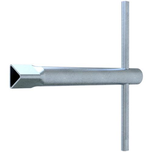 Clé triangulaire à tube galvanisée - Schake