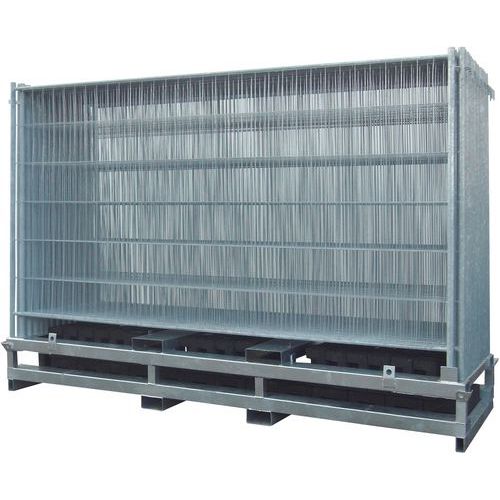 Kit de clôture mobile traverse stockage-transport Standard-Schake