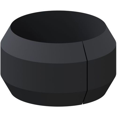 Manchon de sol pour poteau avec bague de serrage - Schake