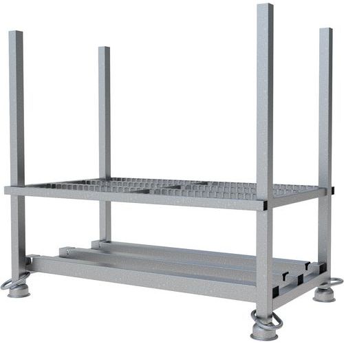 Palette de stockage et de transport pour balises plates - Schake