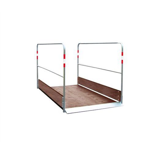 Pont de tranchée en bois - Schake