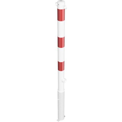 Poteau amovible blocage triangulaire réfléchissant 2 anneaux-Schake Poteau amovible blocage triangulaire réfléchissant 2 anneaux-Schake
