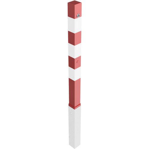 Poteau blocage triangulaire bandes réfléchissantes anneau-8mm-Schake