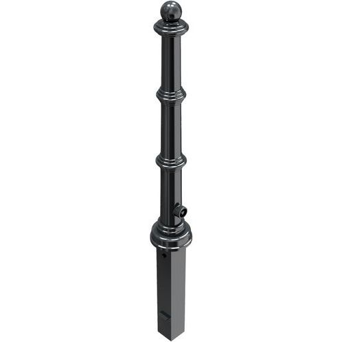Poteau décorative série 495B amovible avec blocage triangulaire-Schake