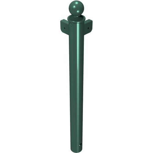 Poteau angle de protection de bordure avec barre transversale - Schake