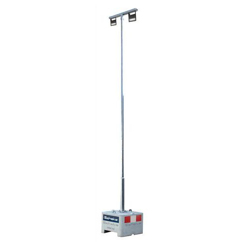 Kit de mât de lampe en acier galvanisé - Schake