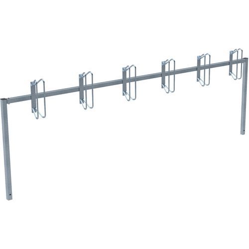 Support pour vélos avec parcage droit à bétonner - Schake