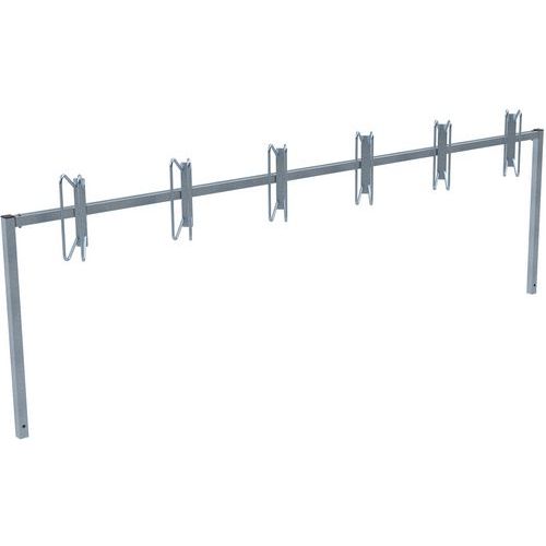 Support pour vélos avec parcage libre à bétonner - Schake