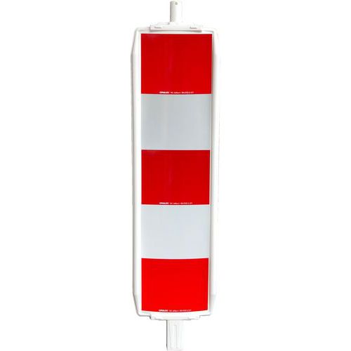 Balise plastique type 60 - Type RA1/A - Deux faces - Schake
