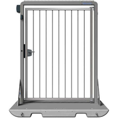 Porte mobile sans racordement et sans contrôle d'accès V-Door-Schake