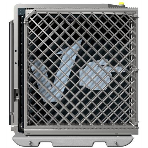 Porte mobile avec clôture de chantier et scanner laser V-Gate - Schake
