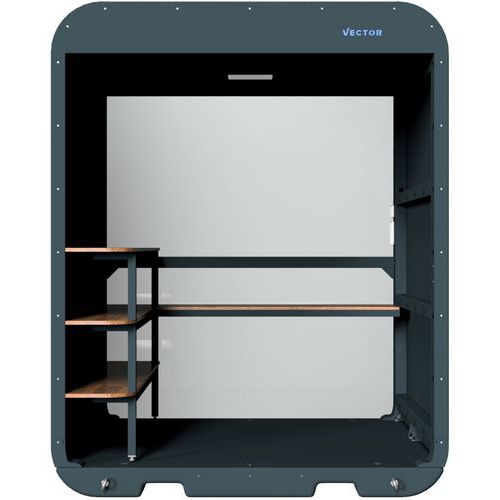 Abri mobile noir mat V-Space - Schake Abri mobile noir mat V-Space - Schake