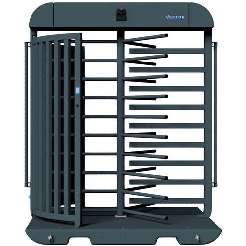 Tourniquet mobile V-Turnstile - Module clôture de chantier - Schake Tourniquet mobile V-Turnstile - Module clôture de chantier - Schake