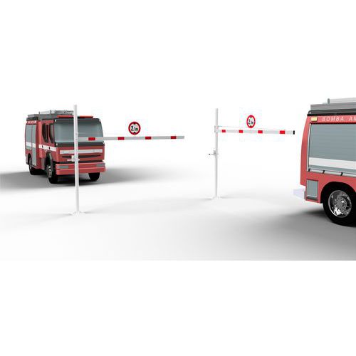 Barrière de limitation en hauteur à cheviller - Avec blocage - Schake