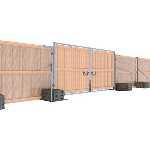 Cadenas pour porte de clôture en bois - Schake