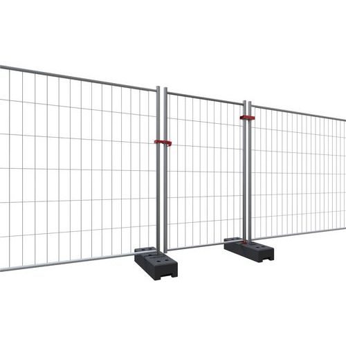 Kit de porte de clôture de chantier - Schake