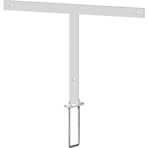 Fixation pour panneaux en acier plat - Schake