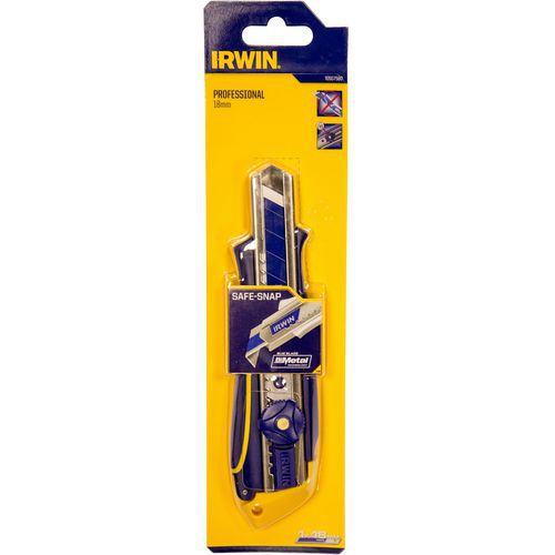 Cutter standard à molette lame bi-métal 18 mm - Irwin