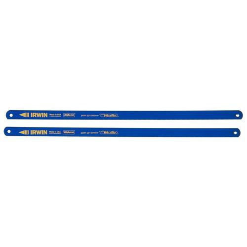 Lames bleues bi-métal 24TPI - 2 pièces - Irwin