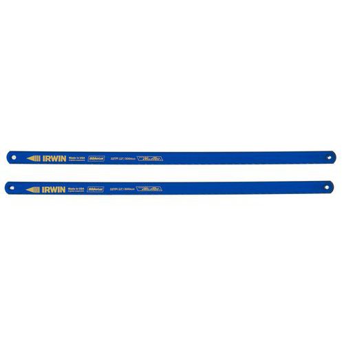 Lames bleues bi-métal 32TPI - 2 pièces - Irwin Lames bleues bi-métal 32TPI - 2 pièces - Irwin