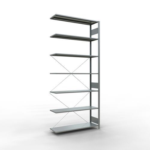 Rayonnage léger Easy-Fix - Simple face- H3000 mm - galvanisé - Schulte