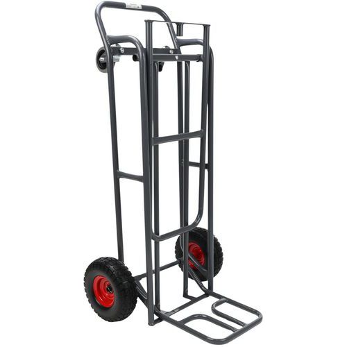 Diable chariot combiné 250 kg - 2 positions - Manutan Expert Diable chariot combiné 250 kg - 2 positions - Manutan Expert