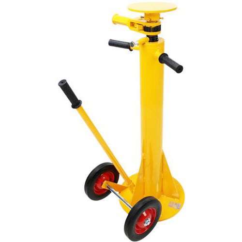 Béquille stabilisatrice pour remorque - Capacité 45 t - Manutan Expert Béquille stabilisatrice pour remorque - Capacité 45 t - Manutan Expert