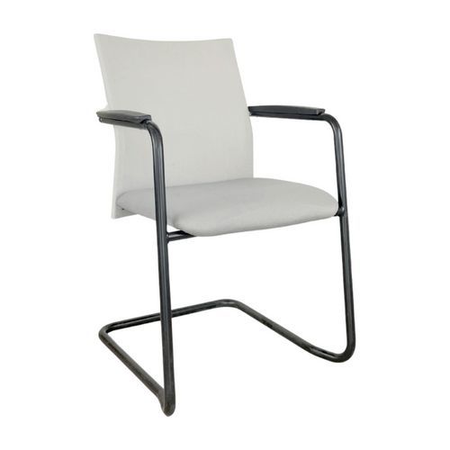 Siège reconditionné - Tissu gris - Structure noire