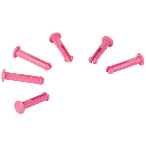 Goupille de rechange pour support mural hygiénique - Lot de 6 - Vikan