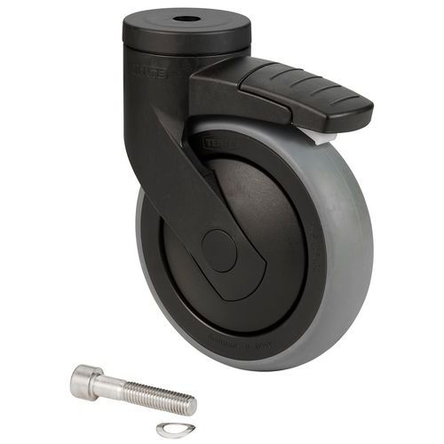 Roulette avec frein pour chariot HyGo - Ø125mm - Vikan