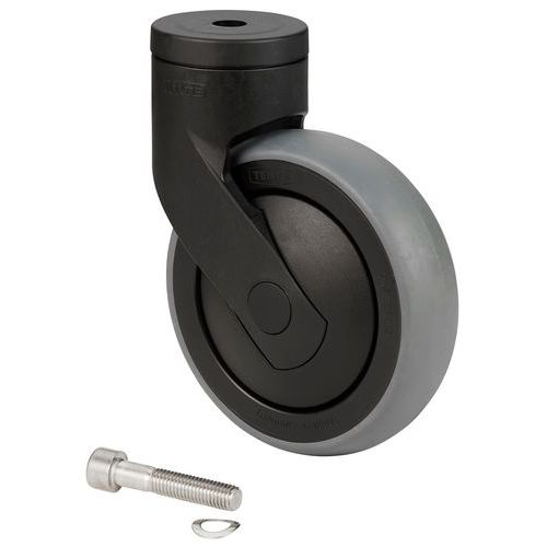 Roulette sans frein pour chariot HyGo - Ø125mm - Vikan Roulette sans frein pour chariot HyGo - Ø125mm - Vikan