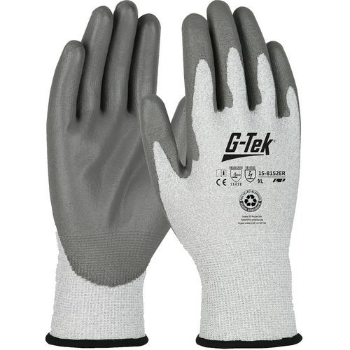 Gants tricoté en PET recyclé enduction mousse nitrile - G-TEK