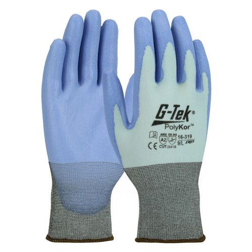 Gants anti-coupure classe B enduction polyuréthane - G-TEK