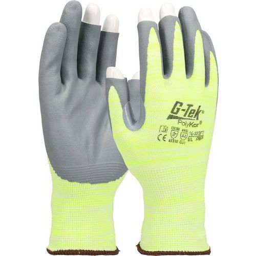 Gants anti-coupure classe B enduction nitrile avec renfort - G-TEK