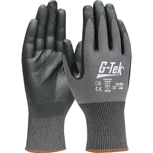 Gants anti-coupure classe F enduction mousse de nitrile - G-TEK