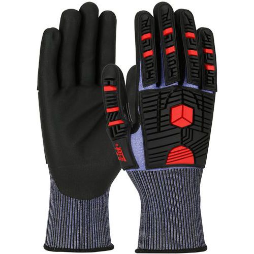 Gants anti-coupure classe E avec poignée enduction Neofoam - G-TEK