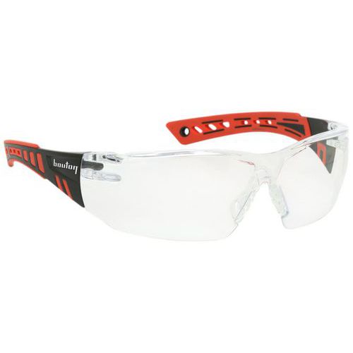 Lunettes de protection Squadron™ - Traitement K et N - Bouton