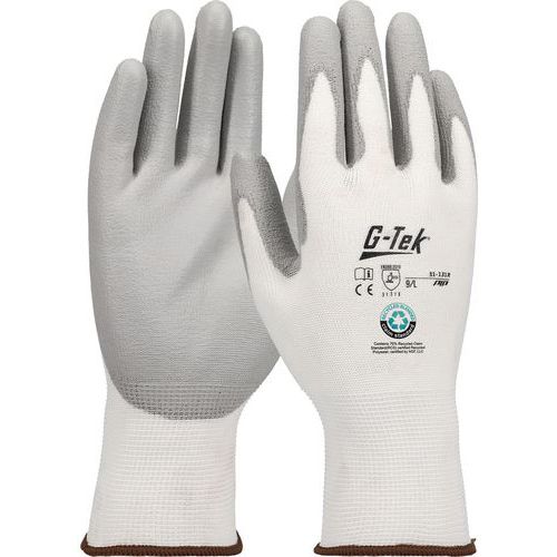 Gants tricotés avec poignée enduction PU - G-TEK