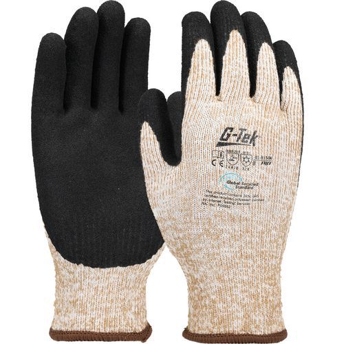 Gants tricotés sans couture PET acrylique enduction latex - G-TEK