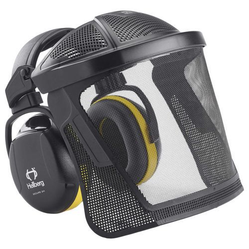 Visière nylon et protège-oreille Secure 2H - Hellberg