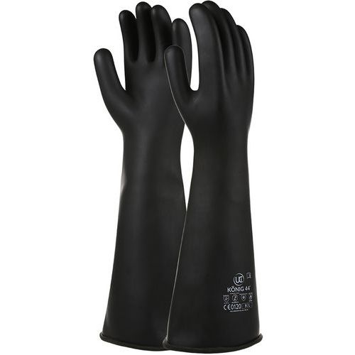 Gants de protections chimiques caoutchouc König - PIP