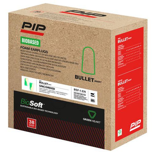 Bouchons d'oreille jetables BioSoft ™ - PIP