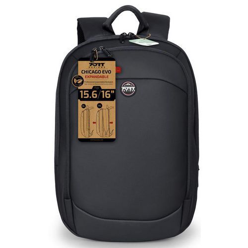 Sac à dos Chicago Evo Expandable pour ordinateur 15/16''- Port Design