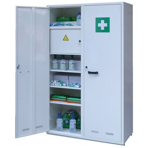 Armoire à pharmacie 2 portes. Trionyx