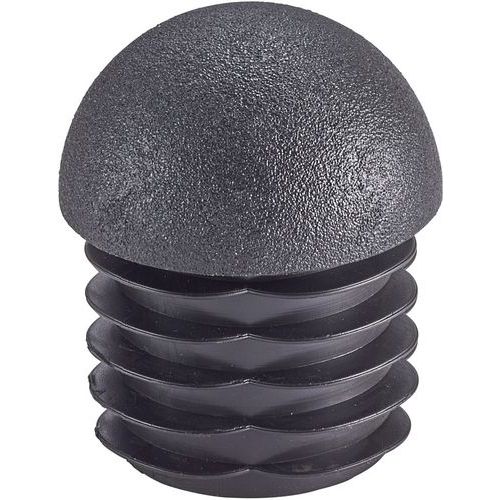 Lot de 2 bouchons noir - diamètre 42 - Mottez