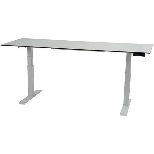 Table de pliage à hauteur variable électrique 2000x700 plateau HPL -Sclessin Fonction Linge