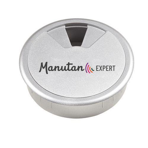 Obturateur passe cable bureau - Manutan Expert
