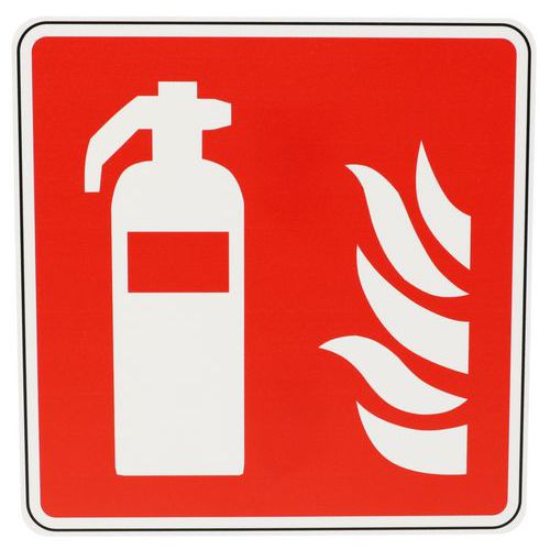 Panneau incendie - Extincteur incendie - PVC - Manutan Expert
