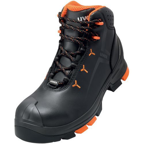 Chaussures de sécurité hautes en cuir S3 PU/PU - Uvex